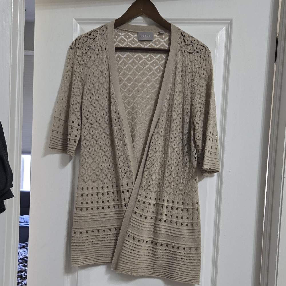 Cyrus Knit Cardigan Size L